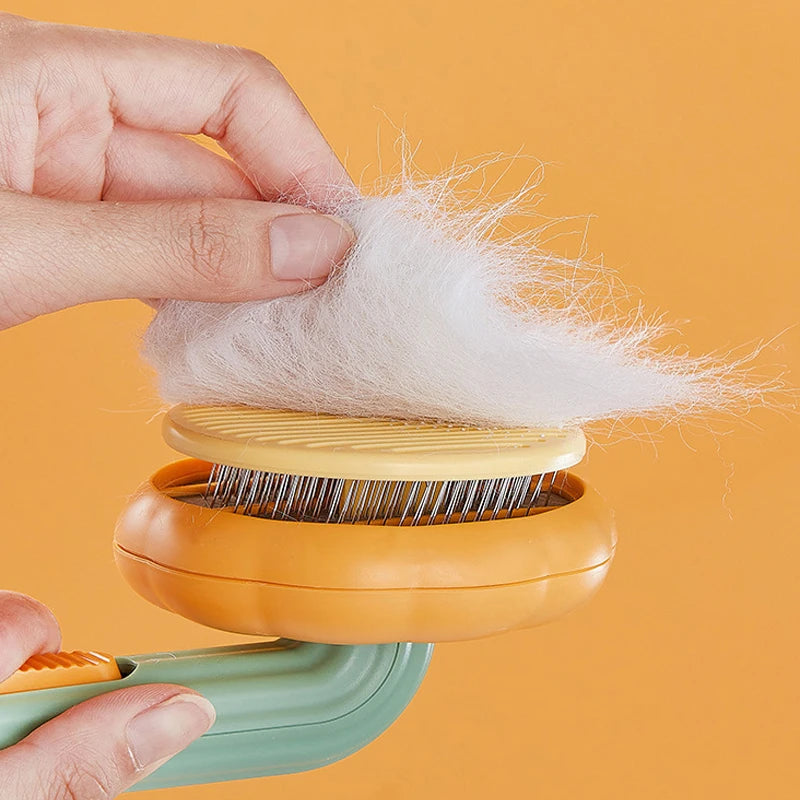 PurrClean™ Self-Cleaning Pet Grooming Brush
