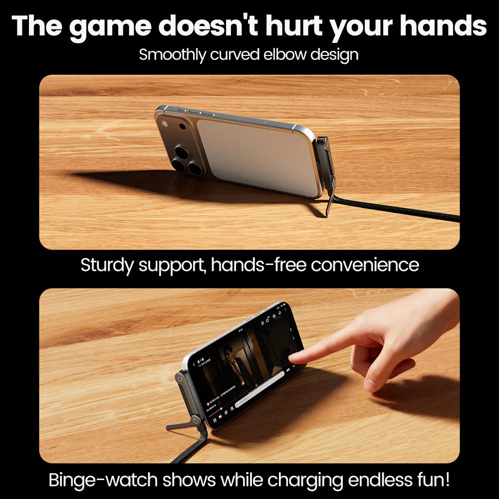 FlexDock™ Adjustable Charging Cable Stand