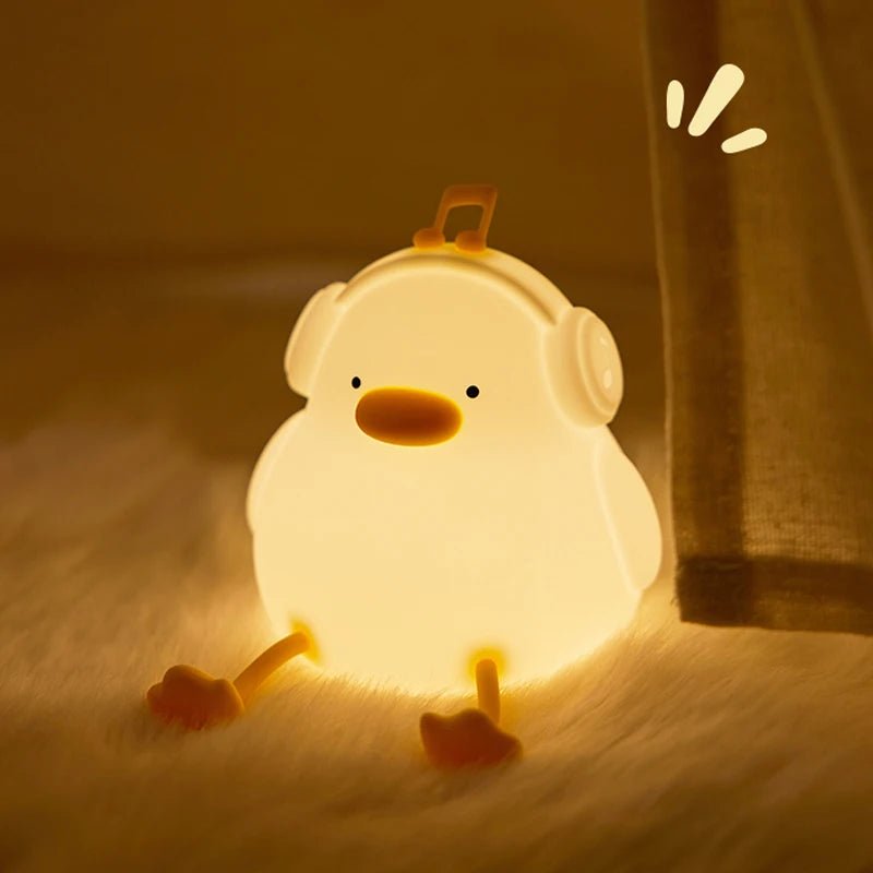 BunnyGlow™ Soft Silicone Night Light - Luximo
