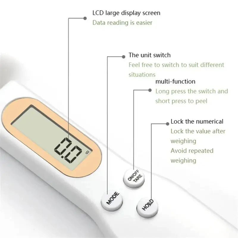 PreciseChef™ Digital Measuring Spoon Scale - Luximo