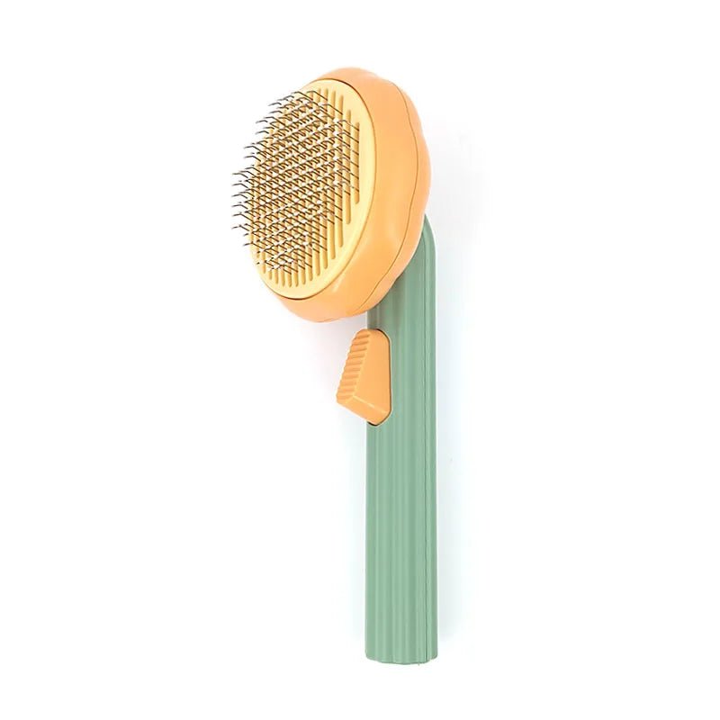 PurrClean™ Self - Cleaning Pet Grooming Brush - Luximo